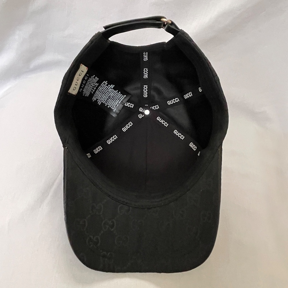 Gucci-Style Baseball Cap Web Stripe Unisex - Picture 7 of 8